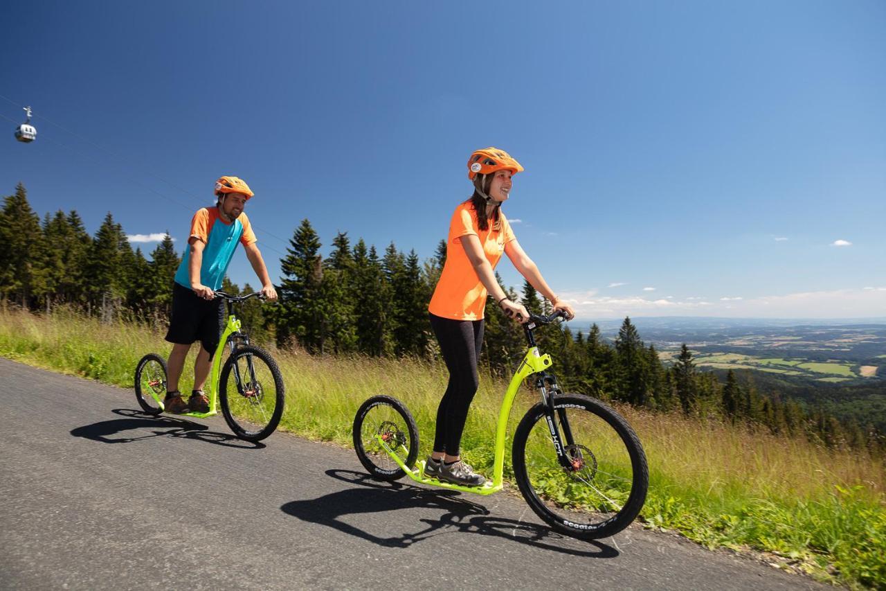 Family 2 Bedroom Ski&Bike Apartment With Terrase Janske Lazne Dış mekan fotoğraf